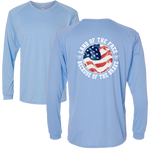 Land of the Free Long Islander Performance Long Sleeve T-Shirt