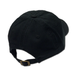 Otto Black Cap with 3D Black Trident