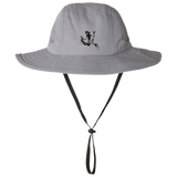 Bone Frog Packable Performance Light Gray Booney Hat