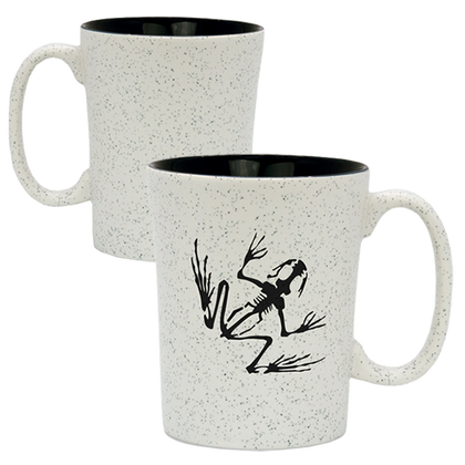 Bone Frog Speckle Two-Toned Ceramic Coffee Mug