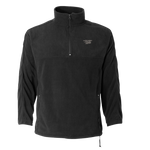 Trident Black Microfleece Quarter-Zip Pullover