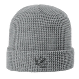 Bone Frog Heather Grey Waffle Cuffed Beanie