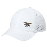 Trident All-Day Performance Perforated White Cap