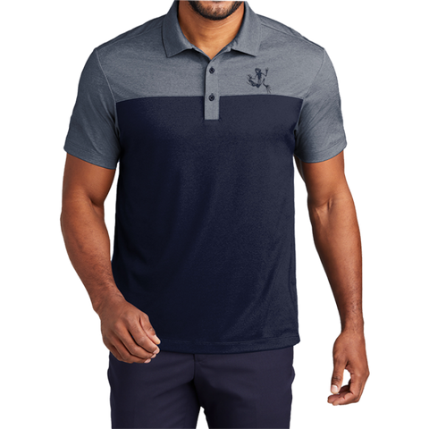 Bone Frog Fine Pique Blend Blocked Polo