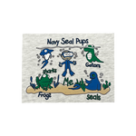 Toddler Gray Navy Seal Pups T-shirt