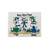 Toddler Gray Navy Seal Pups T-shirt