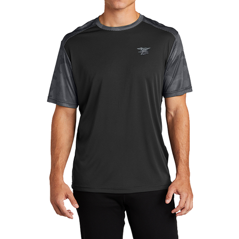 Trident CamoHex Colorblock Tee