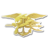Trident Perfect Cut Decal - UDT-SEAL Store
 - 1