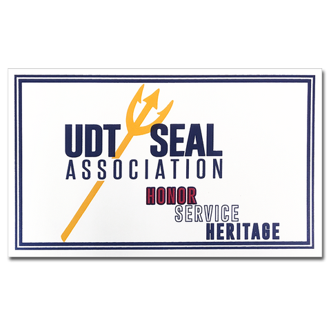 UDT SEAL Association Decal