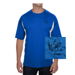 Men's Bone Frog Cooling Performance Color Blocked T-shirt