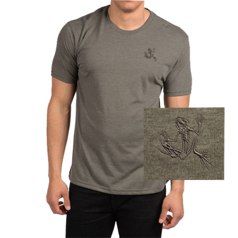 Men's Next Level Bone Frog Unisex Tri-blend T-shirt